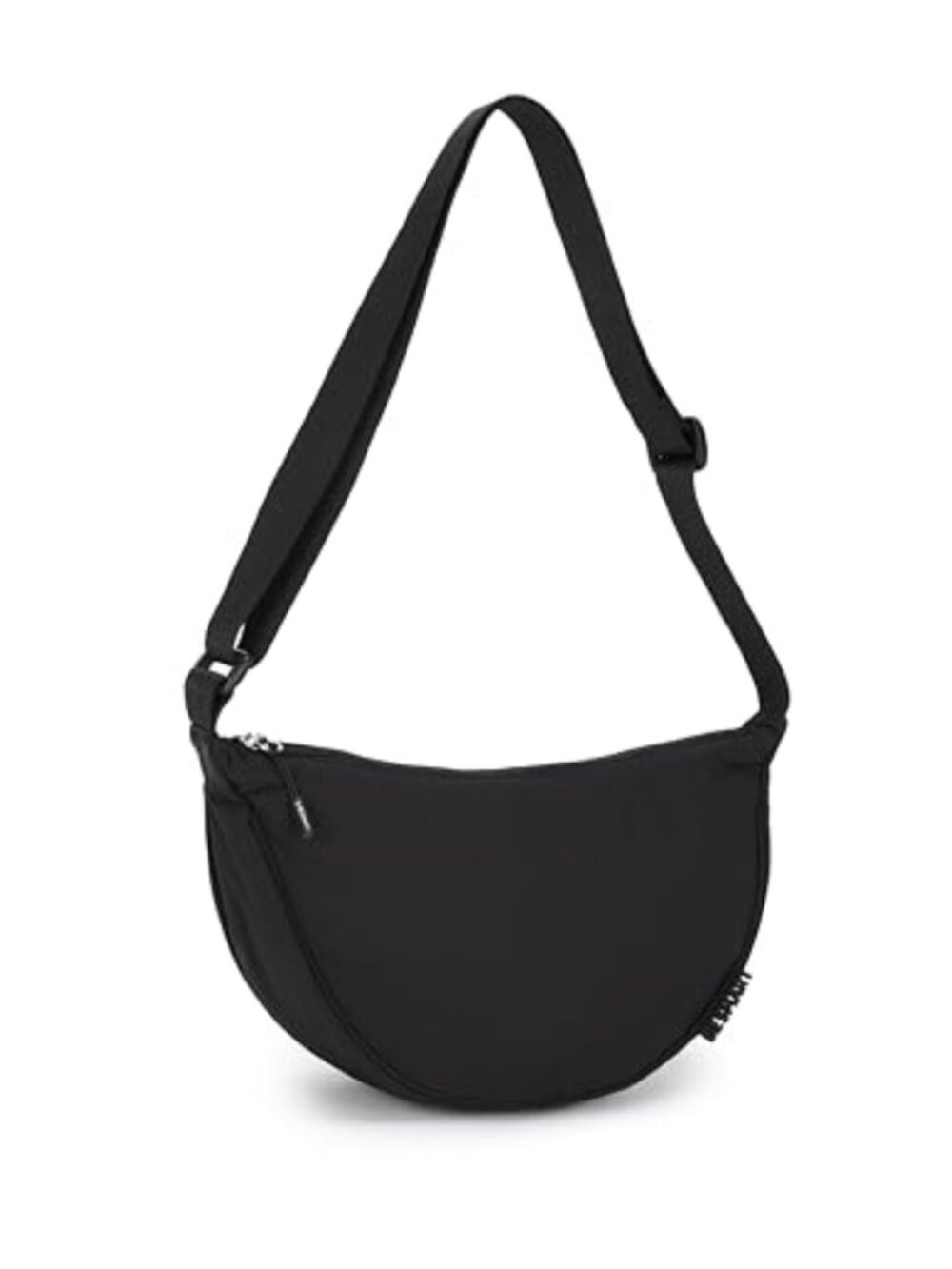 Small Waterproof Nylon Crescent Crossbody Bag Lightweight Travel Purse